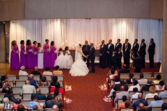 Purple and White Ceremony