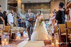 Father Walking Bride Down the Aisle