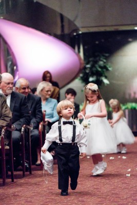 Harbert Center Wedding Ceremony Ring Bearer