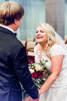 Harbert Center Bride and Groom