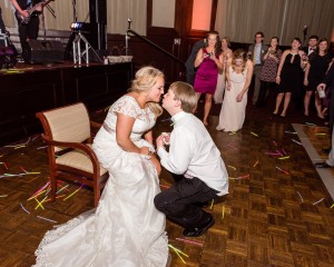 Harbert Center Reception Bouquet Garter Toss